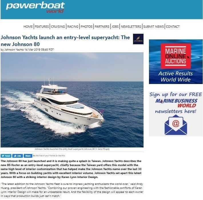 2019 powerboatworld - Karen Lynn Interiors - Interior Design for Yacht, Aircrafts and Residential Projects